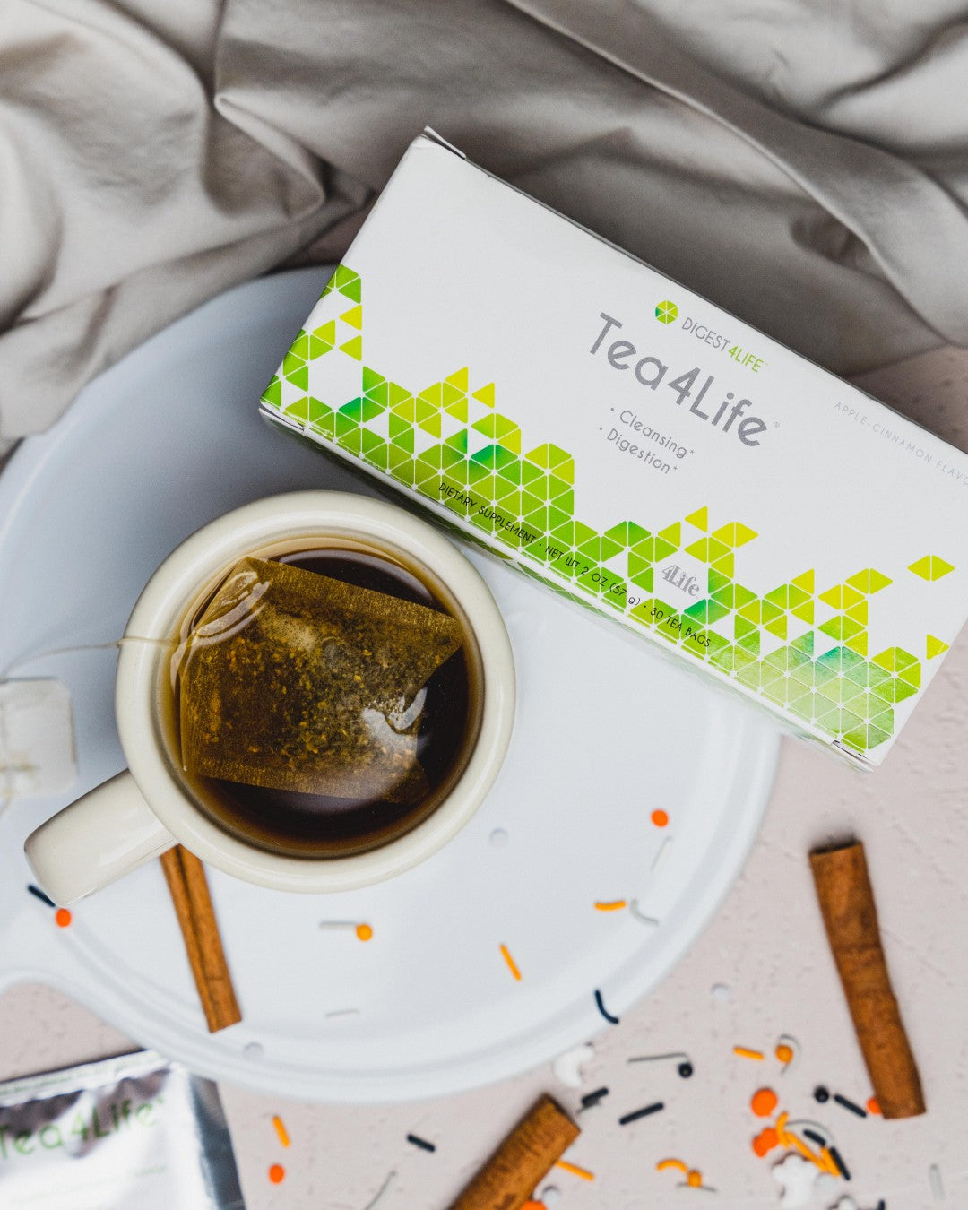 Tea4life Apple Cinnamon - 4lifetransferfactors
